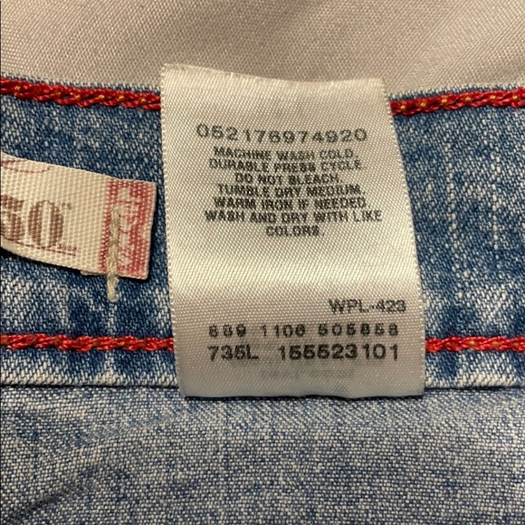 Levi’s Relaxed Boot Cut 550. Size 12 L. - Picture 13 of 14